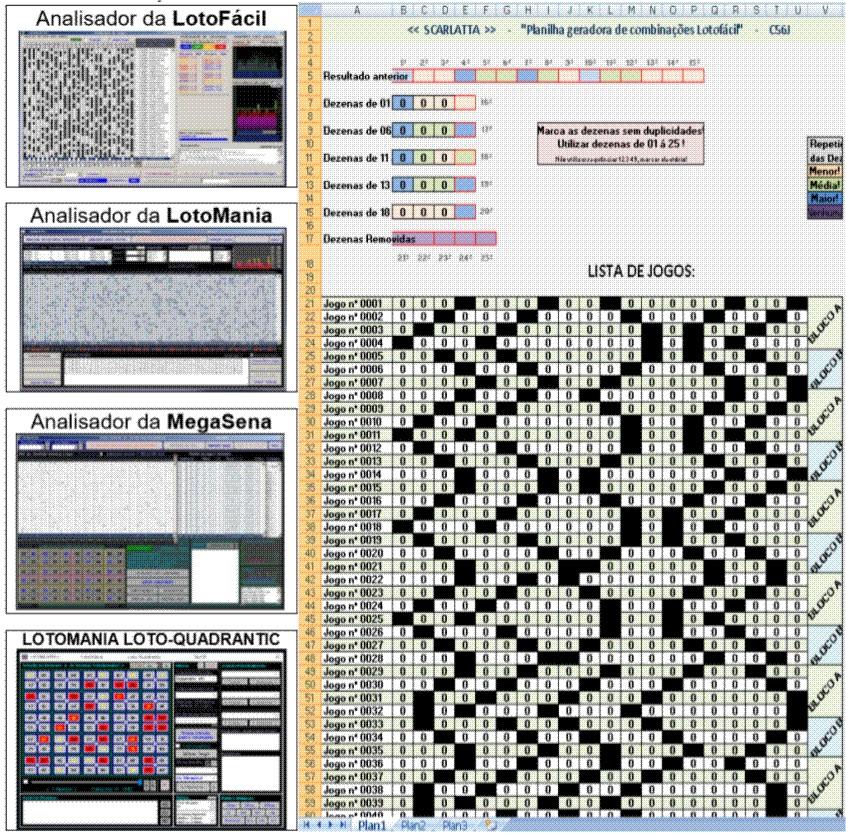 KIT Manual PDF - Planilhas e Softwares Gratuitos desenvolvedores de combinações lotéricas