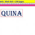 More information about "QUINA 35X5X3X5=150"