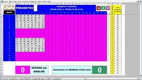 [versão 1.2] LOTOFÁCIL _MATRIZES _Ferramenta Básica