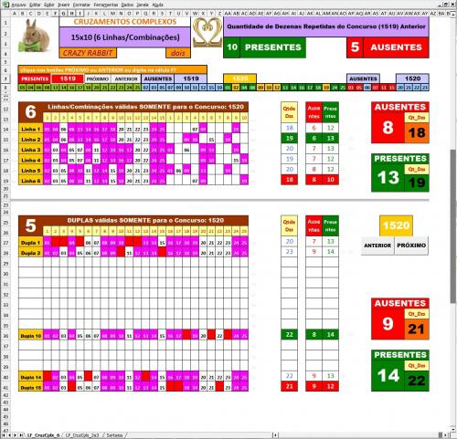 More information about "[Versão 1.3] LOTOFÁCIL - Cruzamentos Complexos"