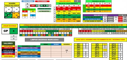 More information about "PLANILHA ANALISE E FECHAMENTOS 22 GRUPOS DE 20 DEZENAS"