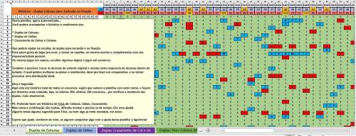 More information about "Lotomania Duplas: de Colunas-Linhas-Cruzamentos (Histórico e Analise de Todos os Concursos) + Forca x Frequencia dos 5-10-25 Ultimos"