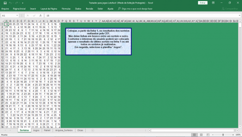 More information about "Testador para os jogos da lotofácil a melhor planilha de lotofácil!!!"