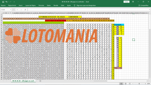 More information about "PLANILHA CAMPEÃ DA LOTOMANIA"