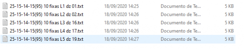 More information about "Lotofácil - Se 10 fixas - 25-15-14-15(95) 10 fixas ou 25-15-15-15(3003) 10 fixas"