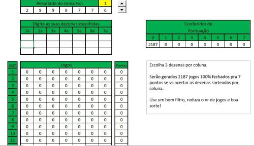 More information about "Super 7 - Jogue com 21 dezenas"