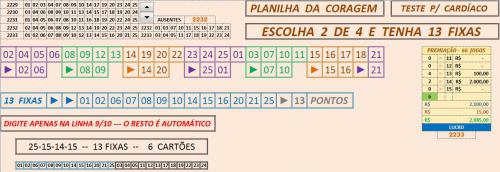 More information about "Planilha "Teste Para Cardíaco" Escolha de 2 em 4  Para 13 Fixas"