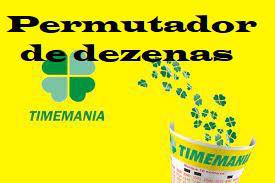 Permutador de Dezenas Timemania