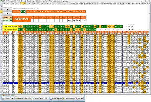 More information about "LOTOMANIA _dois - V70_F40_30-10-5-7=134 (Planilha com 70 Dezenas sendo 40 Fixas)"