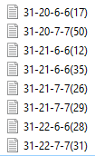 Matrizes Históricas - DIA de SORTE 100% até o concurso 777.