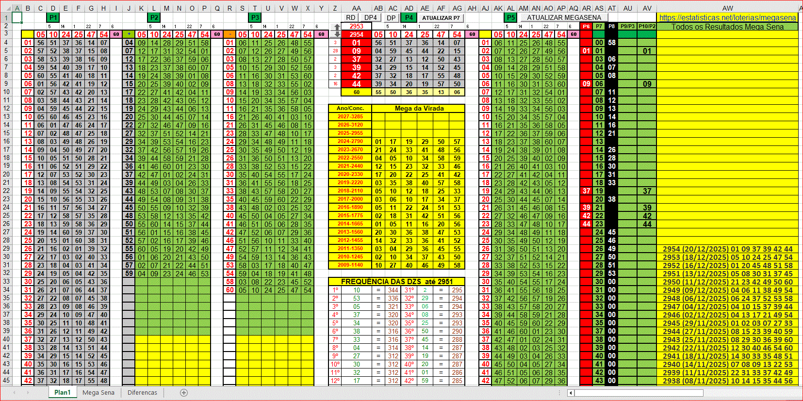 More information about "Planilha Mega Sena - Para usar na Mega da Virada!!!"
