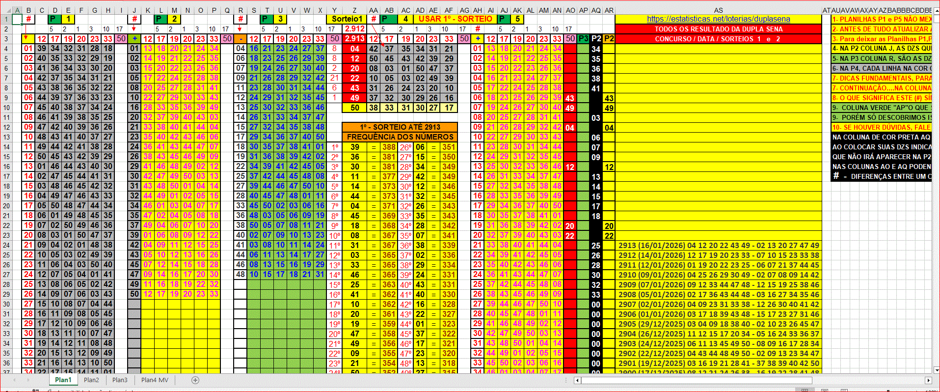 More information about "Planilha Dupla Sena - Atualizada até 2913"
