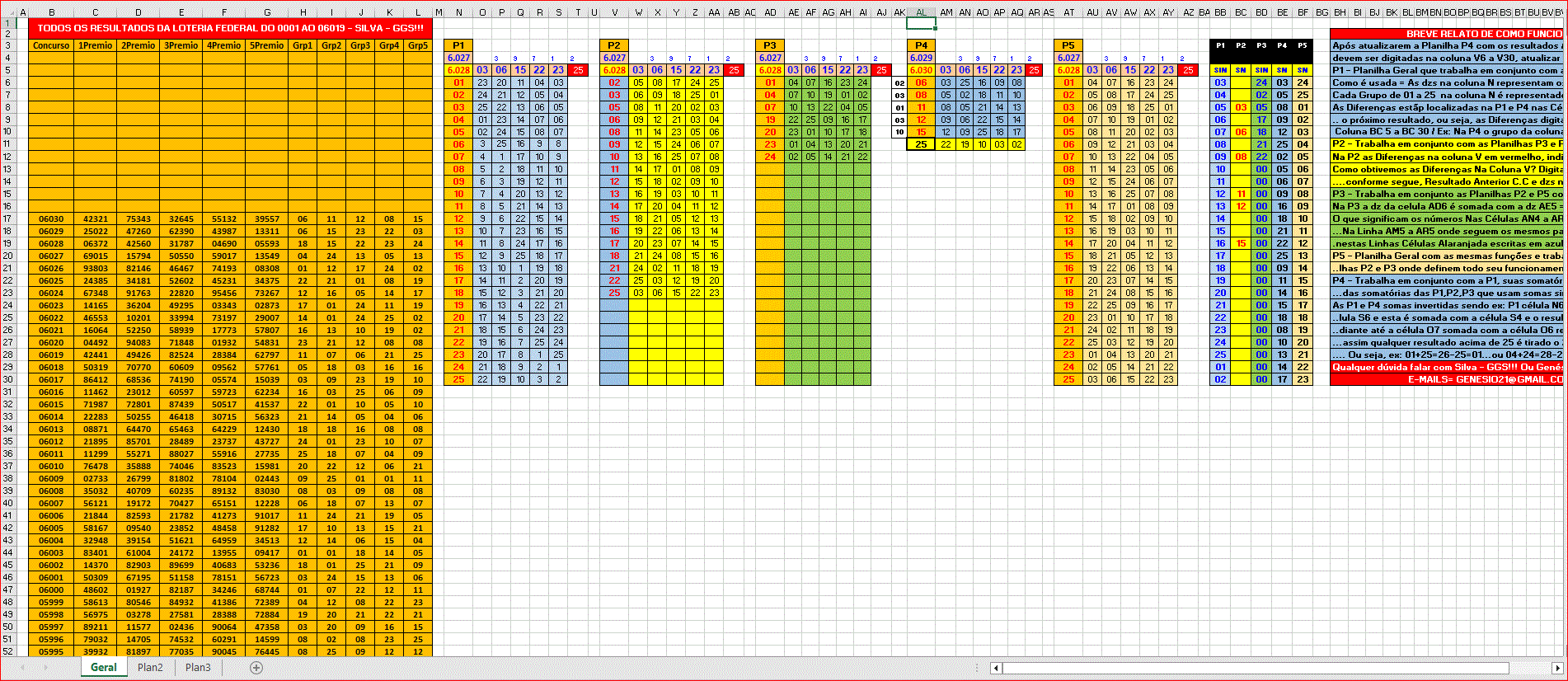 More information about "Loteria Federal - Atualizada até 6030."