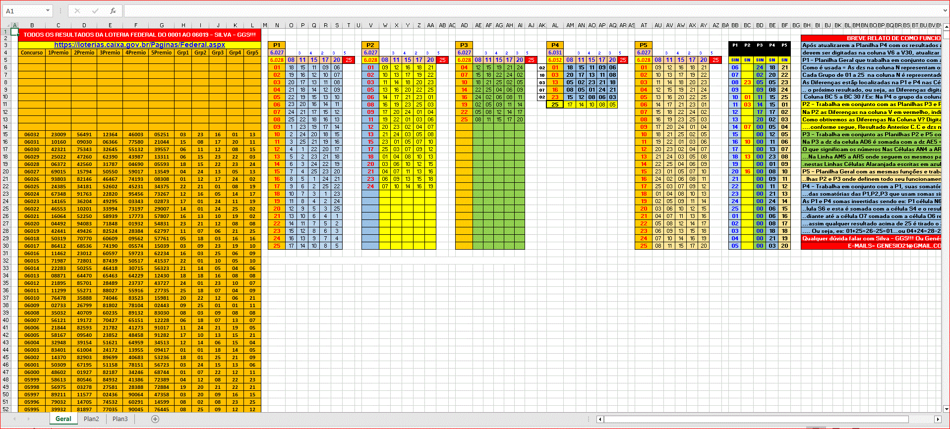 More information about "Loteria Federal - Atualizada até 6032."