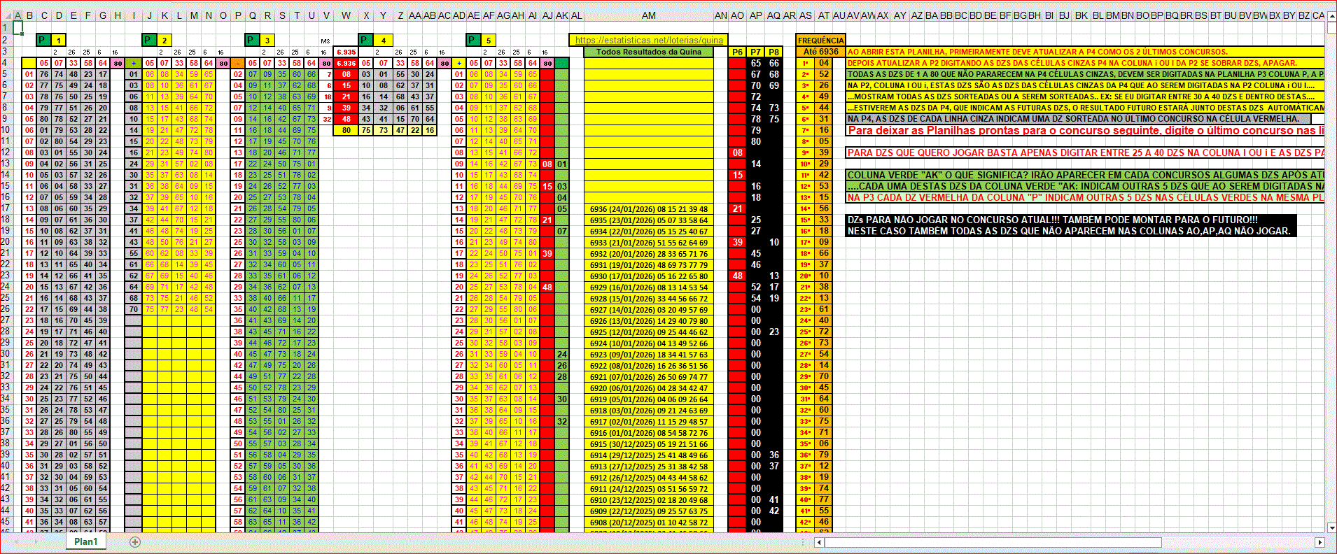 More information about "Quina - Atualizada até 6936 - SILVA - GGS!!!"