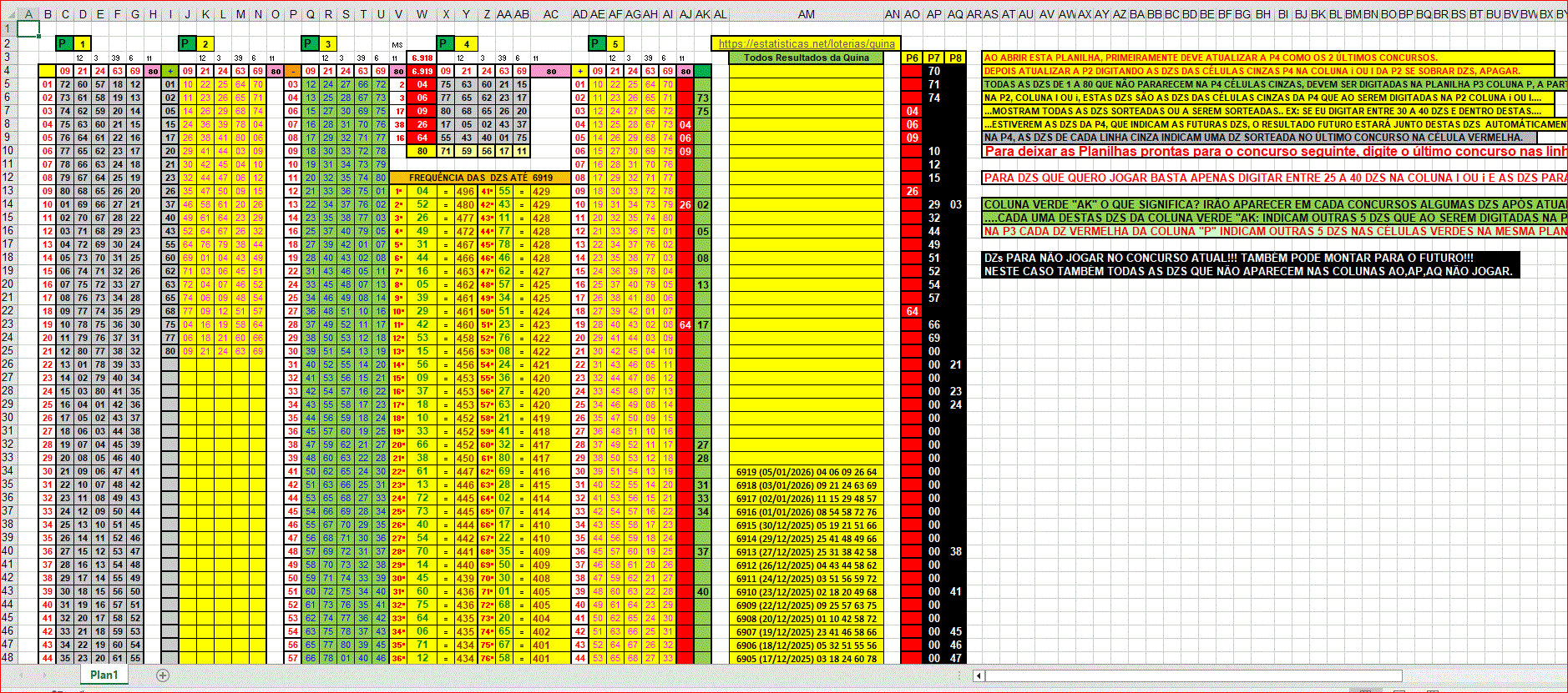 More information about "Quina - Atualizada até 6919 - SILVA - GGS!!!"