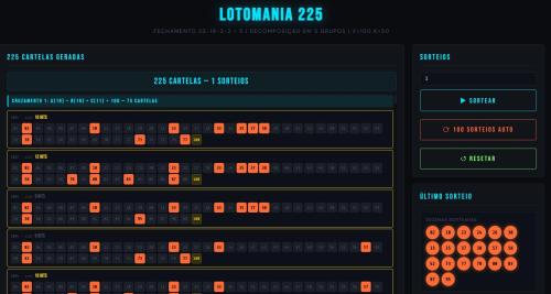 More information about "Lotomania 225"