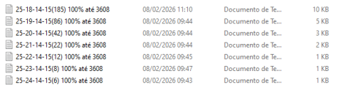 More information about "Matrizes Históricas para ERRAR 2, ou 3, ou 4, ou 5 ou 6 dzs e ou para Acertar 14 e ou 15 Pontos com 19,20,21,22,23,ou 24 DZs até 3607 e ou 3608."