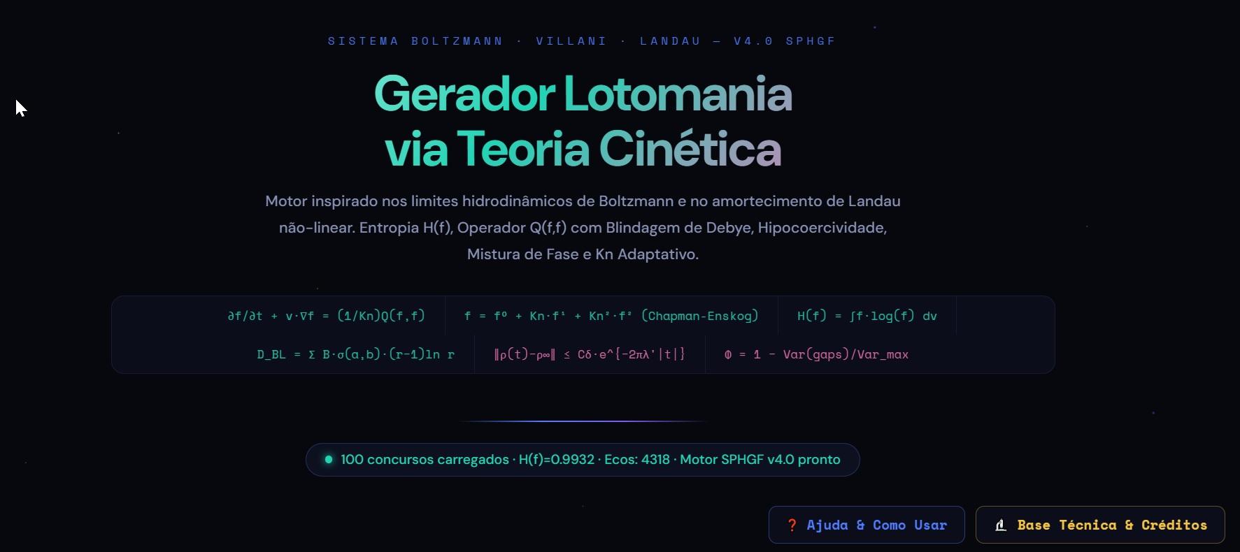 More information about "Sistema Boltzmann - Villani - Landau"