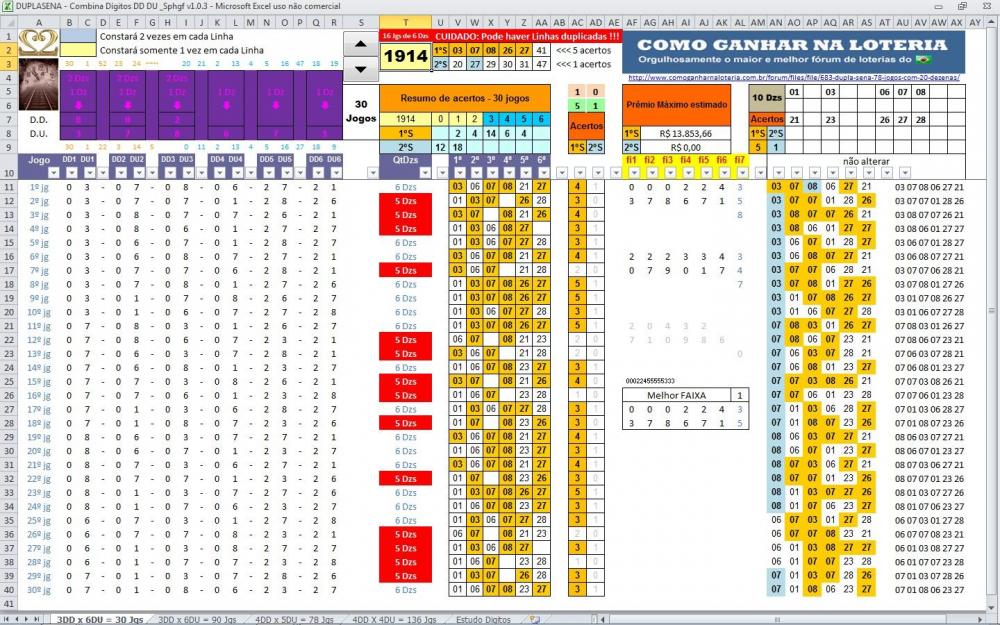 DS 015 Planilha DUPLASENA - Combina Dígitos DDxDU _Sphgf _3DD x 6DU = 30 Jgs _MD.jpg